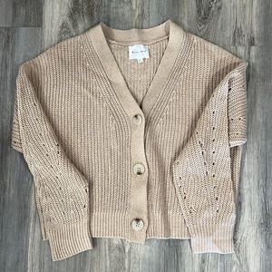 NWOT. LINE & DOT cropped cardigan